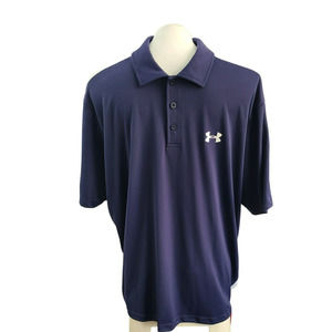 Under Armour Button‎ Polo Shirt Size L